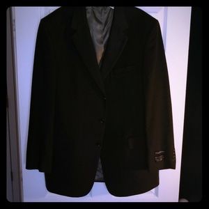Jos A Bank 100% cashmere Hunter Green blazer